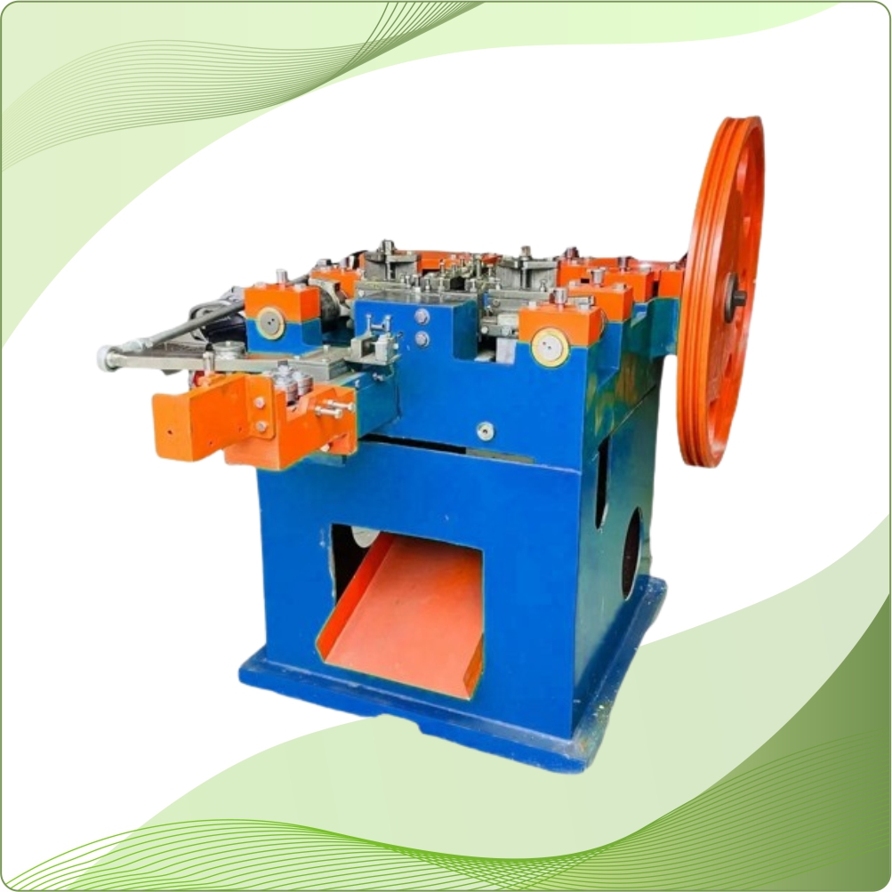 Wire nail making machine